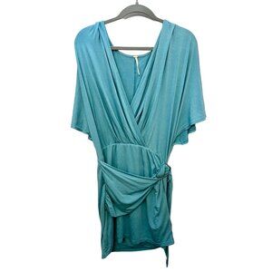 Free People draped faux belted dress